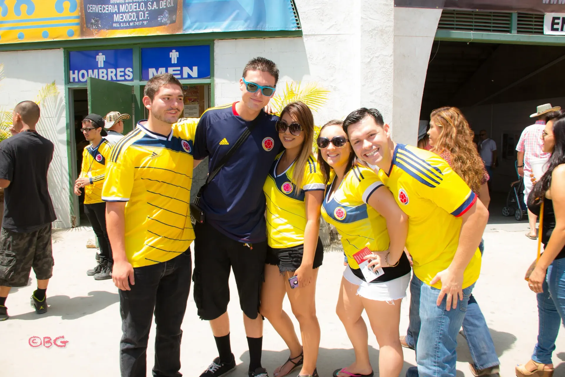 Colombian community at the festival